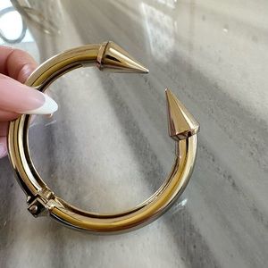 Gold Open Cuff Bracelet